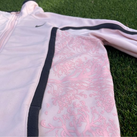 Nike Girls Track Jacket Size L 12-14 - Picture 4 of 5